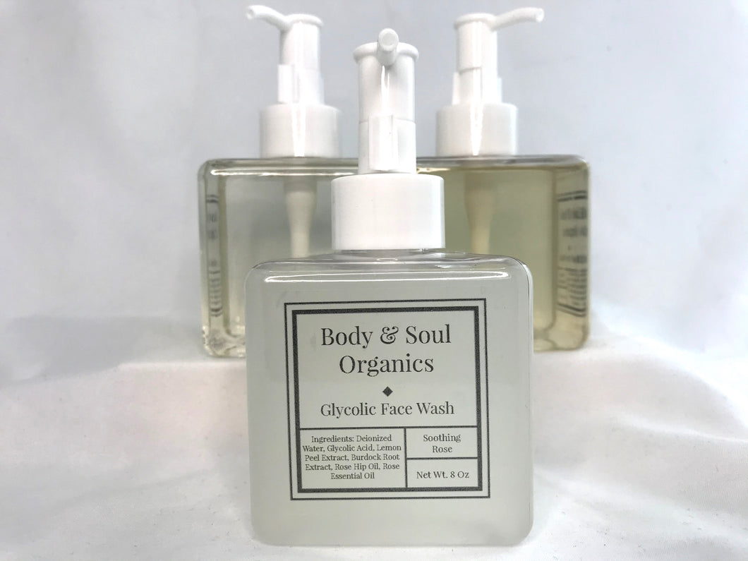 Glycolic Face Wash - Soothing Rose (NEW)
